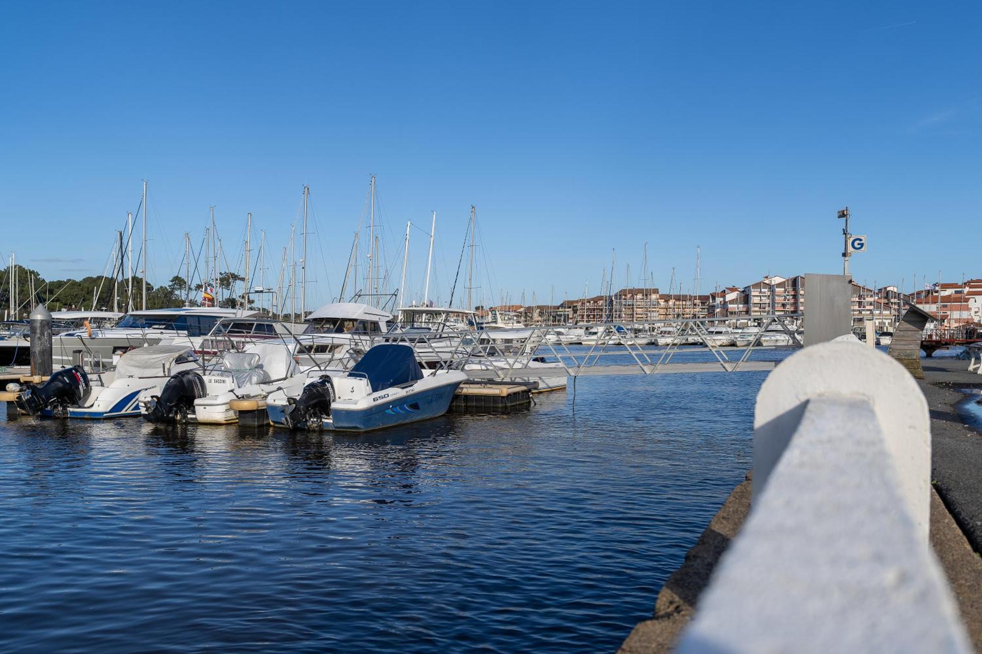 Ferienwohnung Atlantic Selection - Le Catamaran - Face Au Port Capbreton Exterior foto